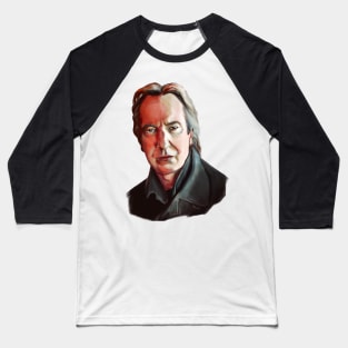 Alan Rickman Baseball T-Shirt